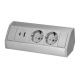 GNIAZDO MEBLOWE 2xUSB ORNO OR-GM-9039(GS)/G